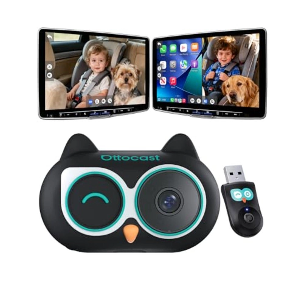 Generic Baby Car Camera - No-Glow Night View Wireless 1080P
