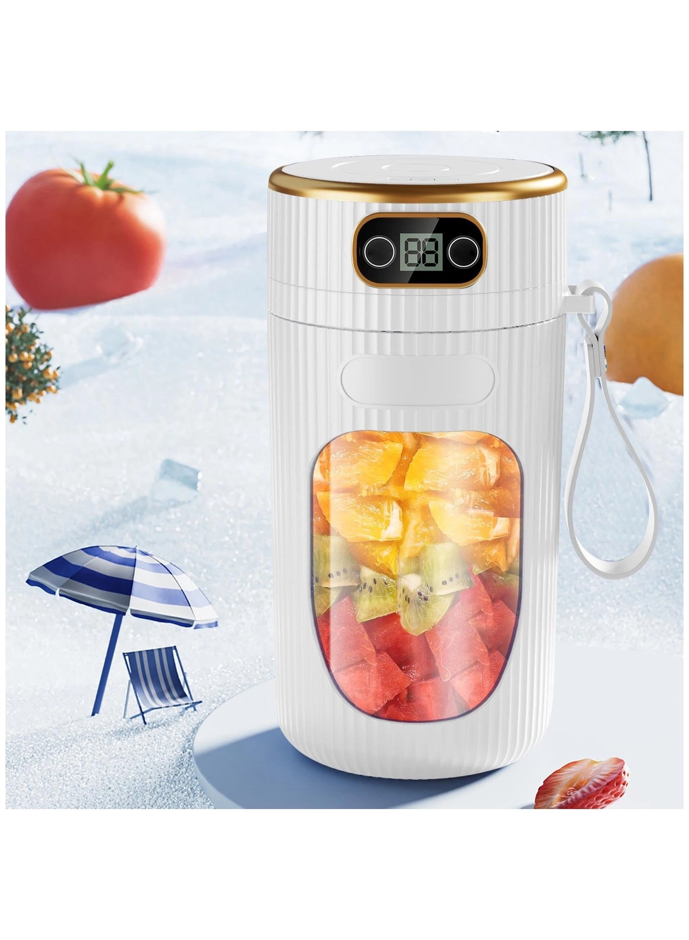Portable Fruit Juicer - 200W 400 ml