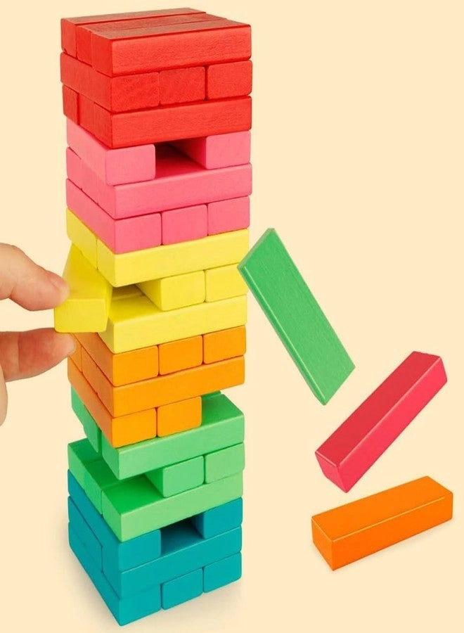 Tumbling Tower - Wooden Staking Puzzle