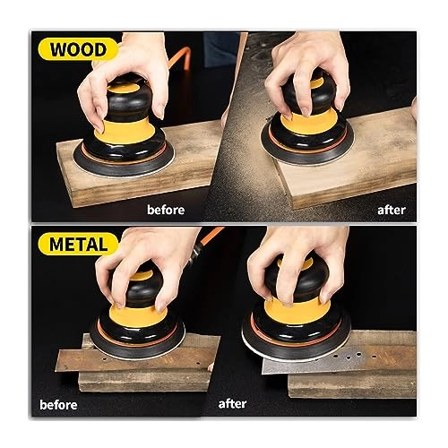 Random-Orbit Sander - 6'' 150mm Pneumatic 12000RPM