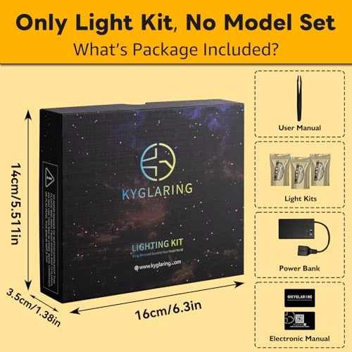 Tim Burton's The Nightmare Before Christmas LED Lighting Set (21351) - Continuous Light Kit Compatible with Lego Harry Potter