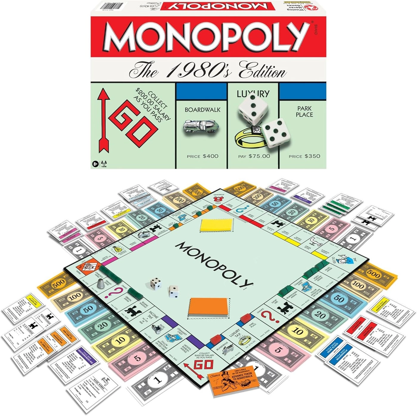 Winning Moves Monopoly: The 1980's Edition