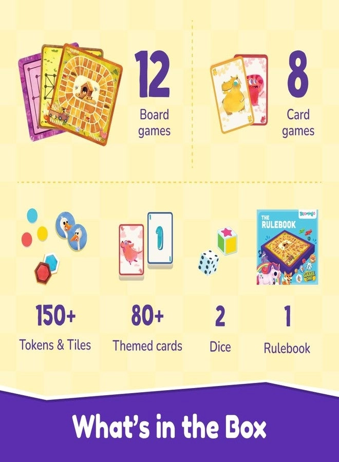 Game On! 20 in 1 - Ludo Chess Checkers