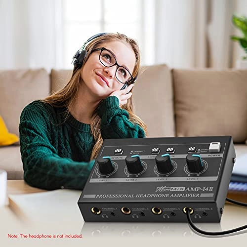 AMP-14 - 4-Channel Headphone Amplifier