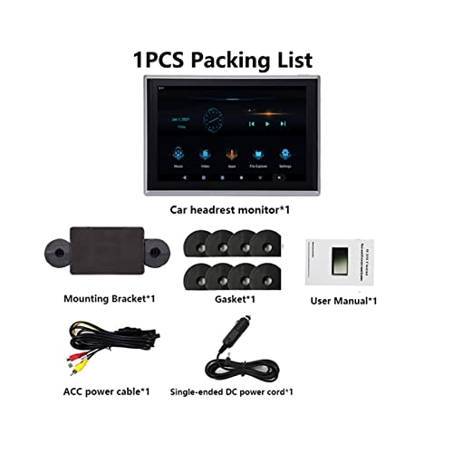 Headrest Display - 10.1 Inch