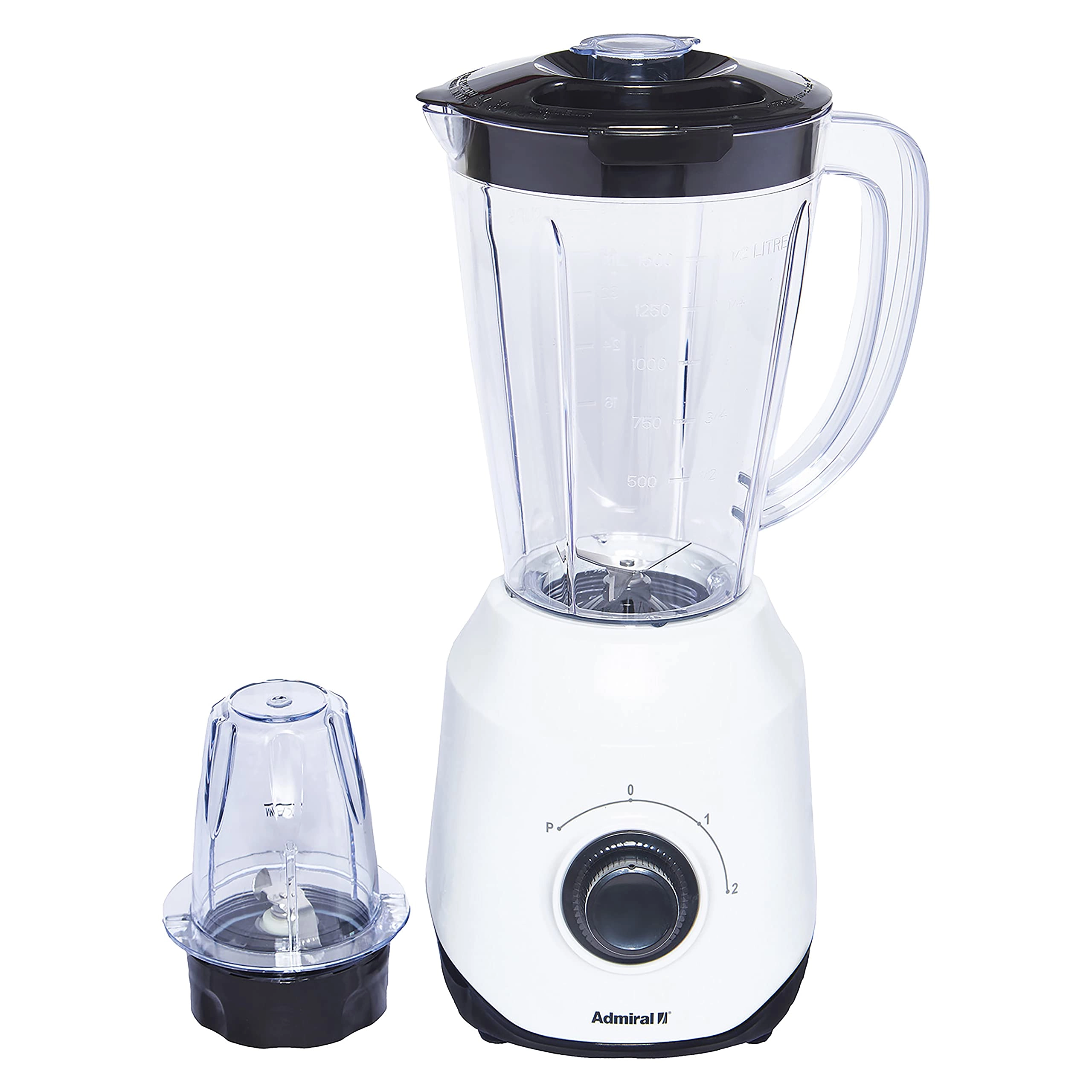 Admiral Sportswear ADBL1540 - 2 Speeds Control with Pulse Stainless Steel Blades