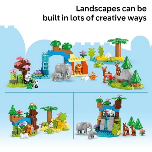 Wild Animal Families (10446) - 3in1 Montessori Toddler Learning Toy