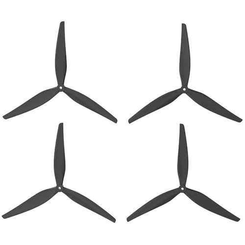 Propeller - 2 pairs 10X5X3 3 Blades Black