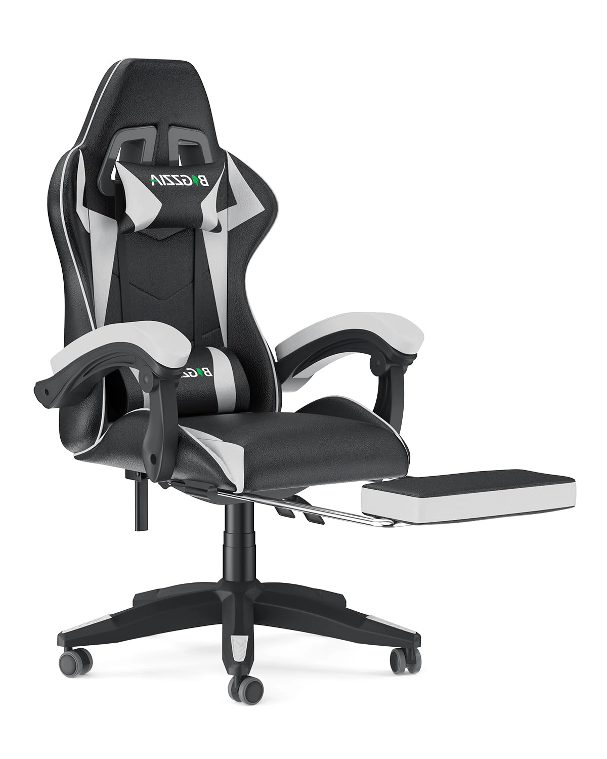 A gaming chair - Adjustable Height Reclining Feature
