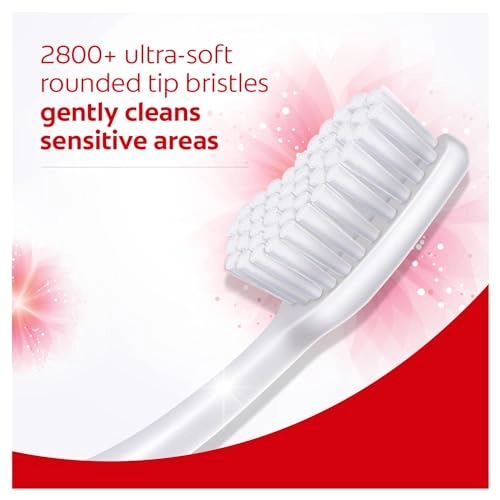 Gentle Sensitive Toothbrush - ultra soft multicolour 4-Piece Pack