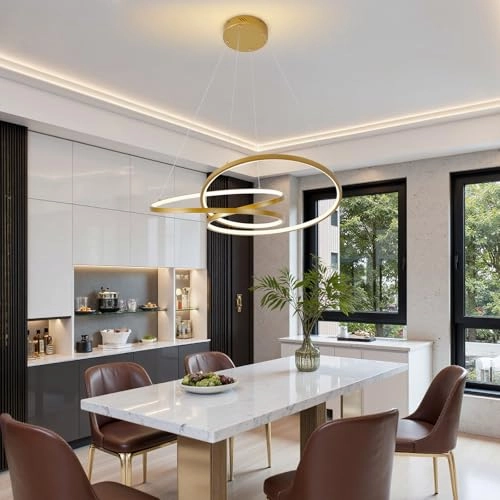 Modern LED Chandelier - 59 inches/150cm 15.7 inches/40cm