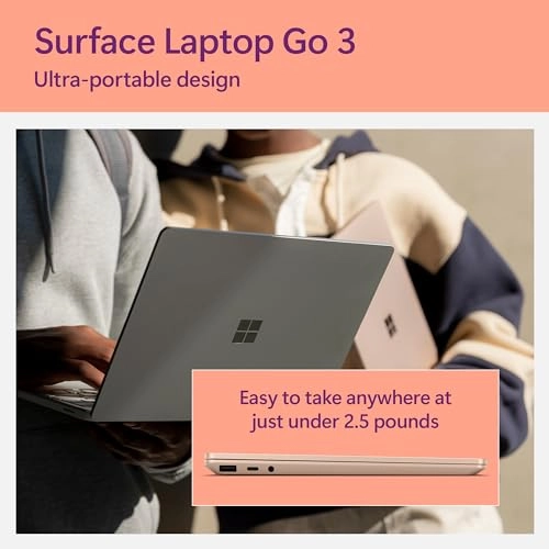 Surface Laptop Go XJD-00001 - 12.4'' Core i5-1235U 8GB DDR5 256GB SSD