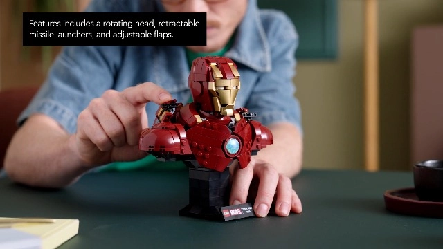 Iron Man MK4 Bust (76327) - 436 Pieces Minifigure