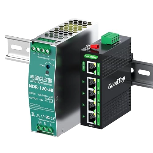 5 Port Gigabit - 90W 5 IEEE 802.3af/at/bt 10/100/1000Mbps 120W