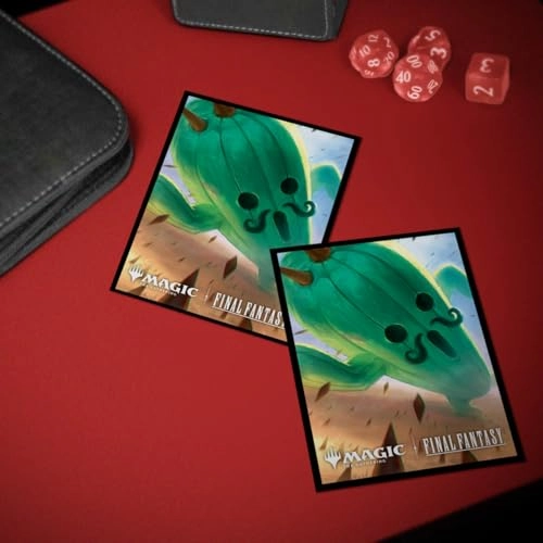 Final Fantasy x Universes Beyond Cactuar Deck Protector Sleeves - 100ct