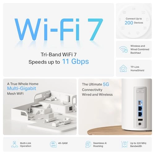 Deco BE65 - WiFi 7 3 Pack