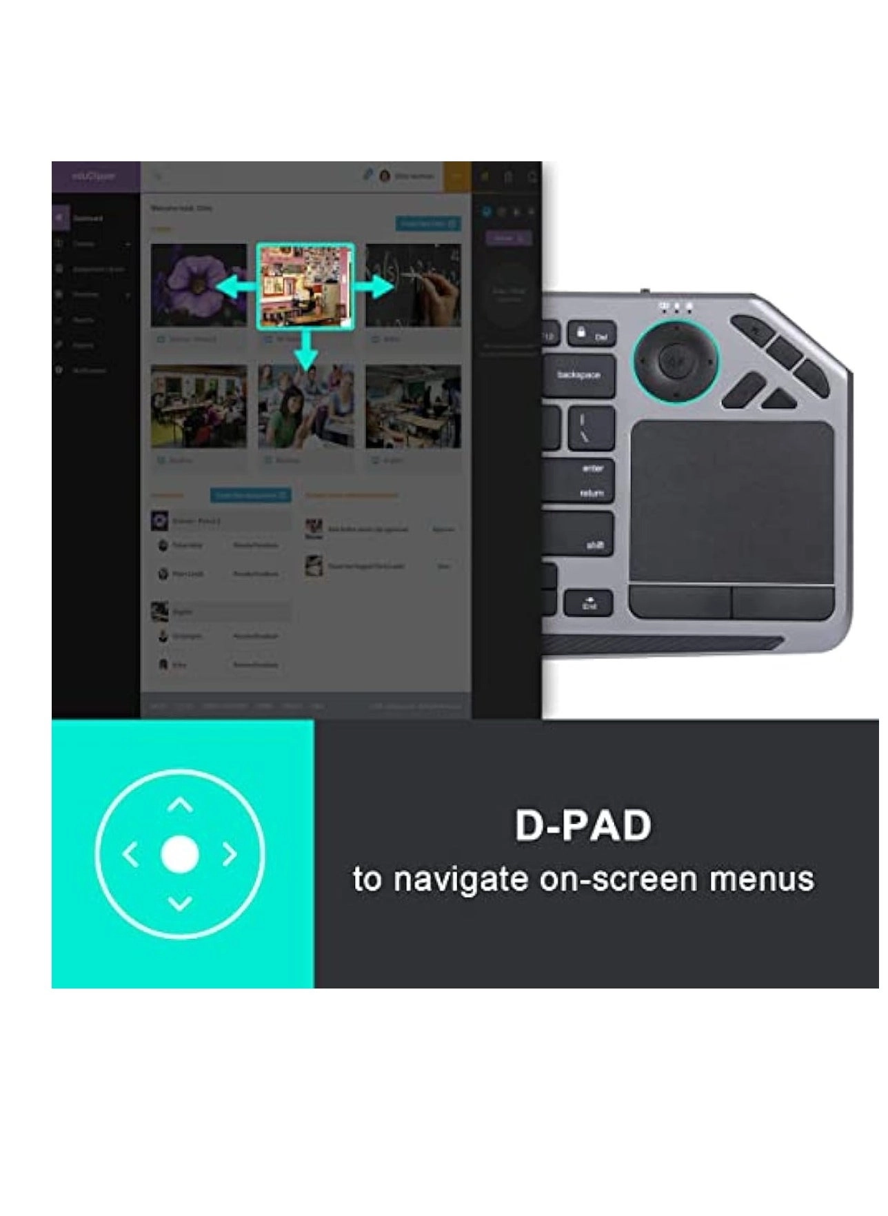 Ultimate Dual-Mode Wireless Keyboard - AR/EN Wireless