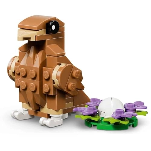 Cute Hamster with a Flower (31376) - 3in1