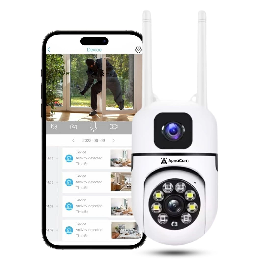 Dual Lens Mini PTZ Camera
