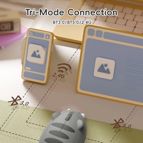 Cat Theme Gaming Mouse - USB