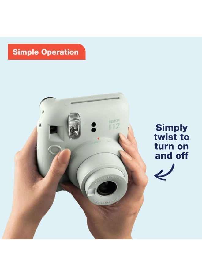 Instax Mini 12 - 2 x 3 Pastel Blue