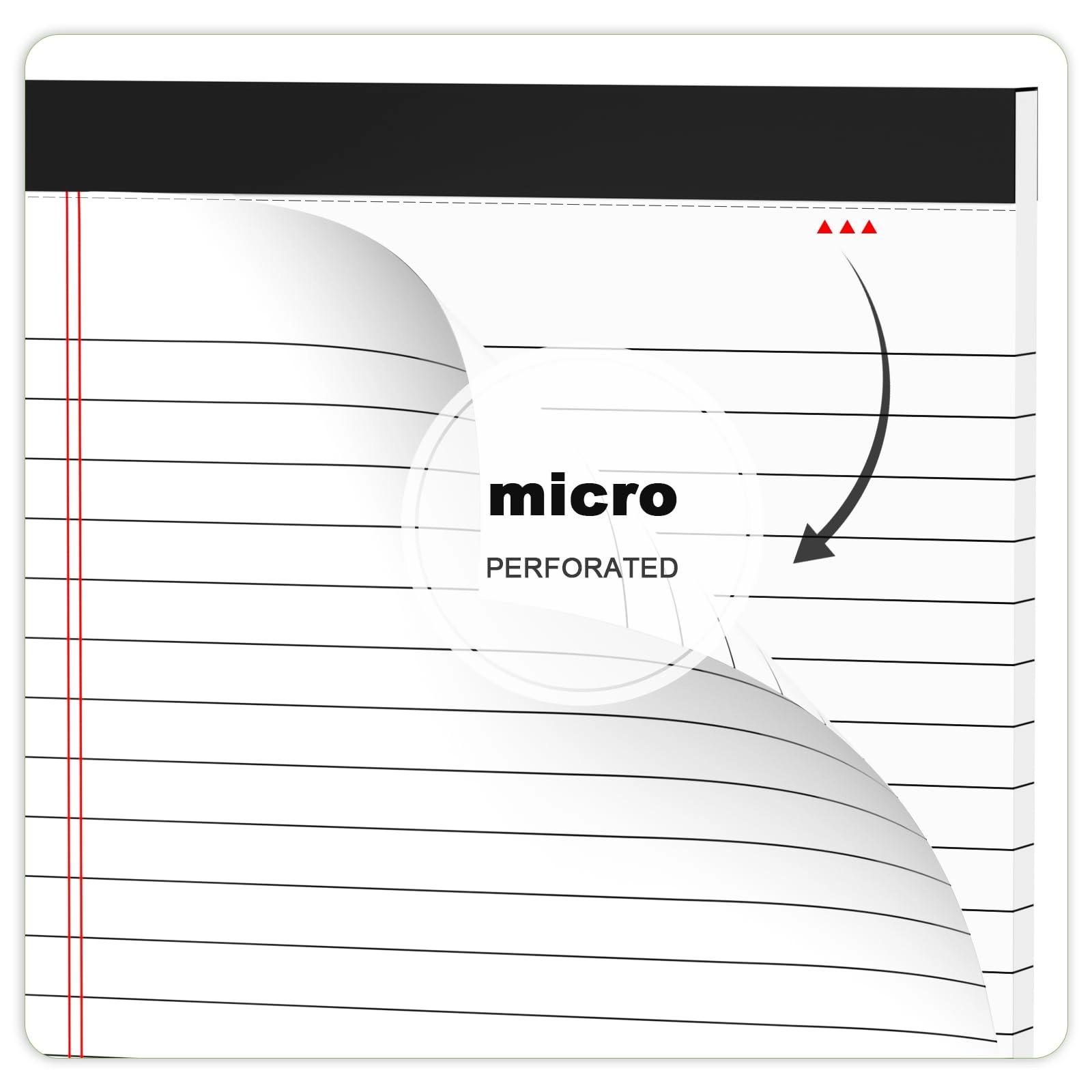 Small Note Pad 5x8 - Lined 30 Sheets