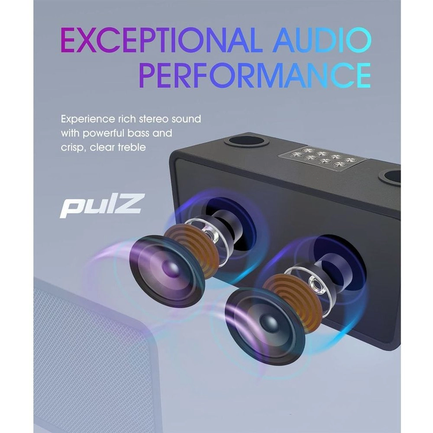 Pulz Mini Karaoke - 2 Microphones