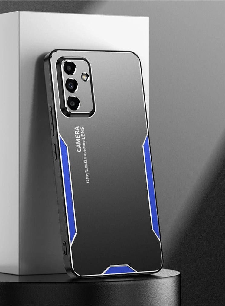 Galaxy A55 5G Cell Phone Case - Aluminium Alloy+TPU+PC Back Shell for Samsung Galaxy A55 5G