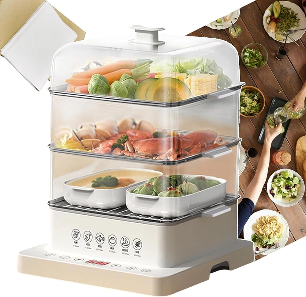 GYDUHYE Three-layer electric steamer - 40L