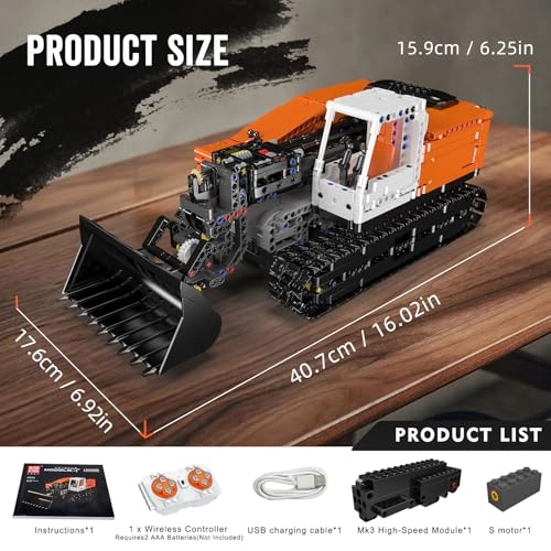 Technik Bulldozer - 1423 pcs