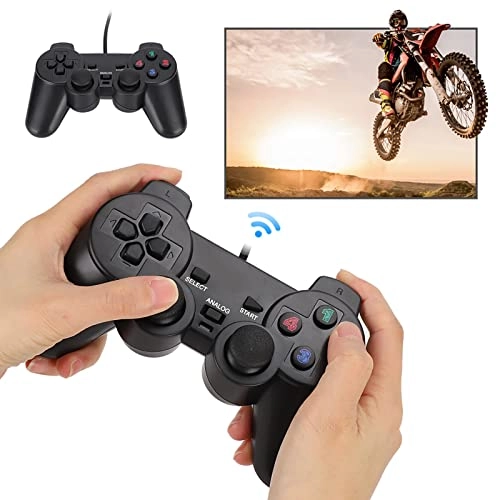 Double Joystick Gamepad - As Picture Shown PC Laptop