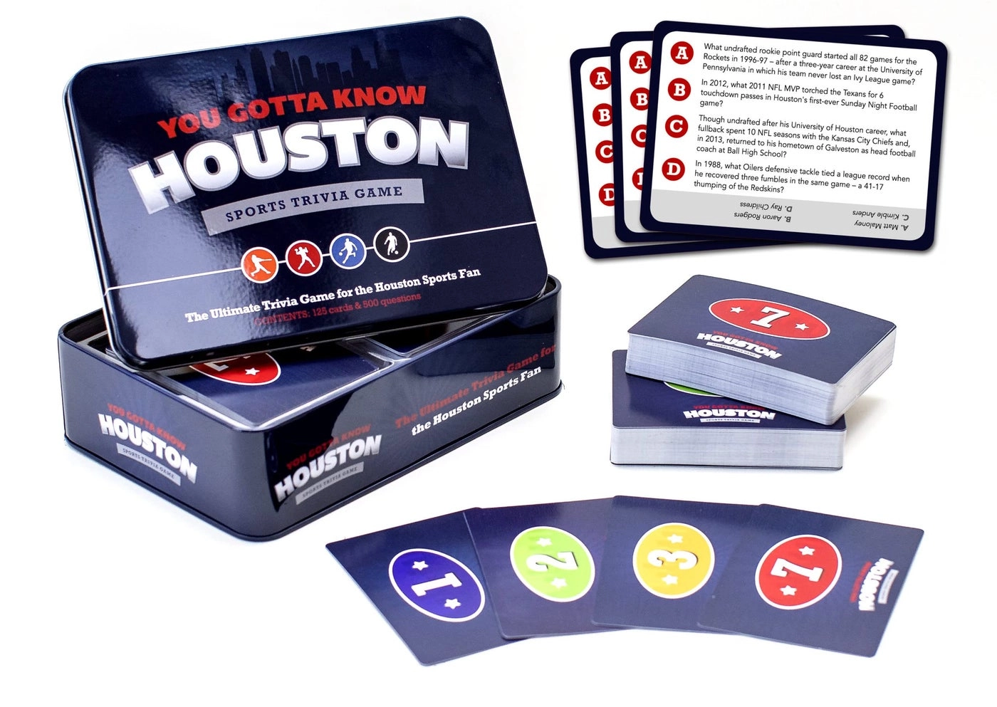 You Gotta Know Houston Sports Trivia - 125 pieces