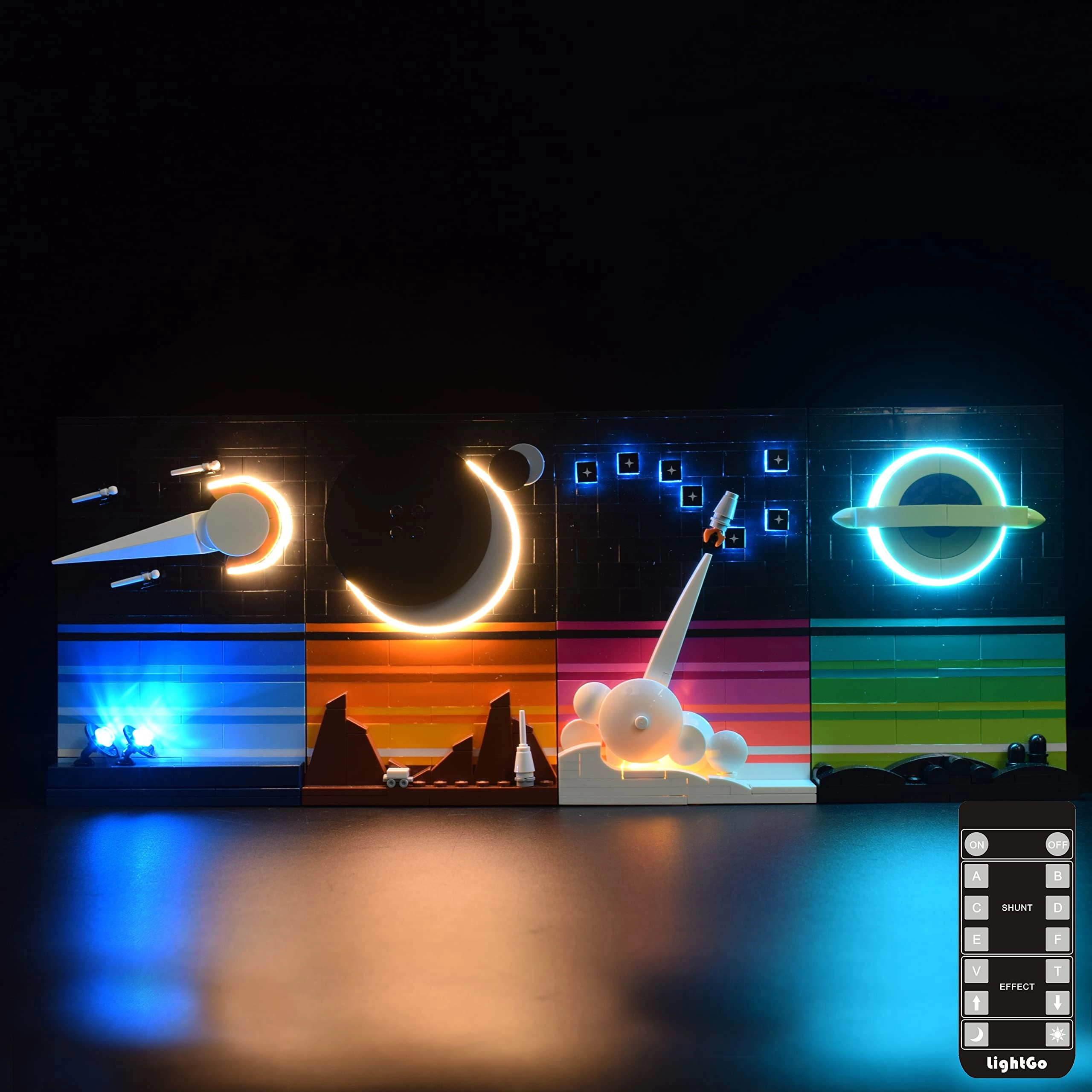 LIGHTGO LED Lighting Kit - for Lego 21340 Remote Version