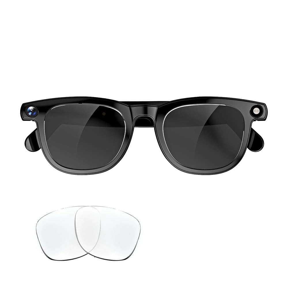 Padmate AI Smart Glasses - 164 Languages Color-Change Lens