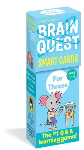 Workman Publishing Brain Quest For Threes Smart Cards - 240 pages 2023
