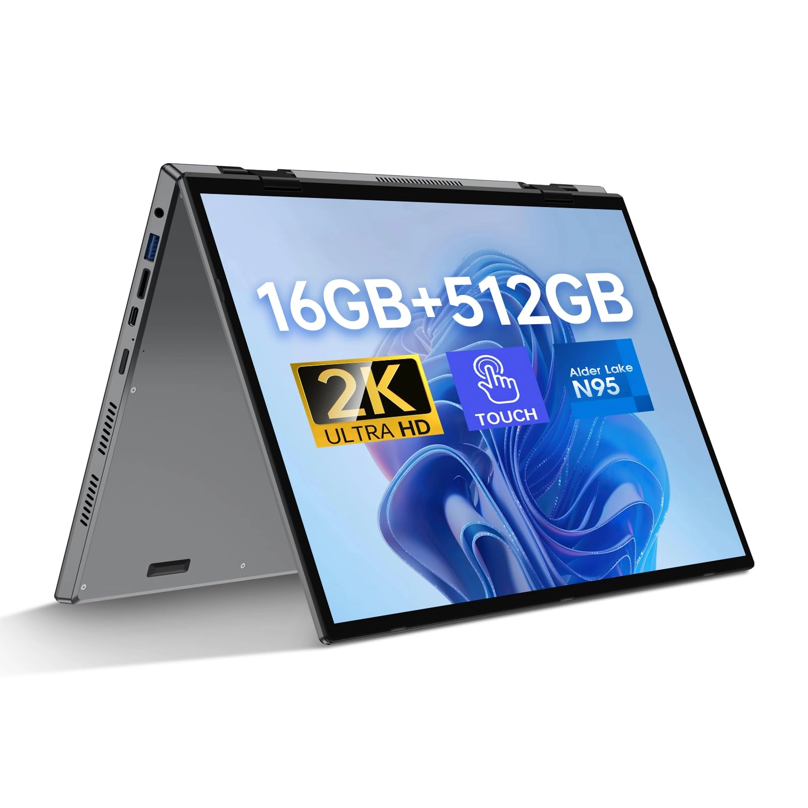 ANPCOWER n95 - 14'' Mobile CPU 16GB DDR4 512GB SSD