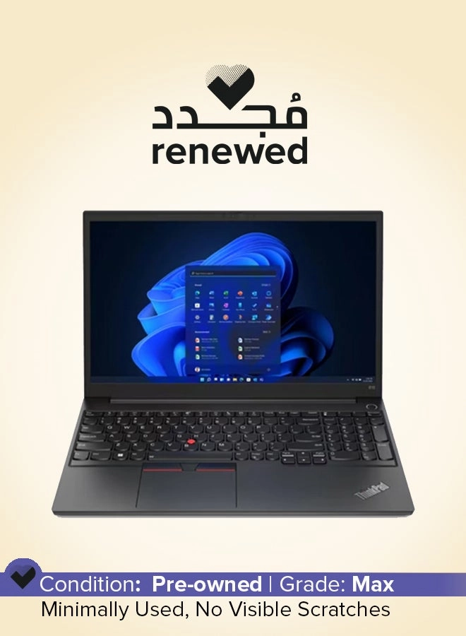 Lenovo (Renewed) ThinkPad E15 Gen 3 - 15.6'' Core i5-10210U 16GB DDR4 512GB SSD