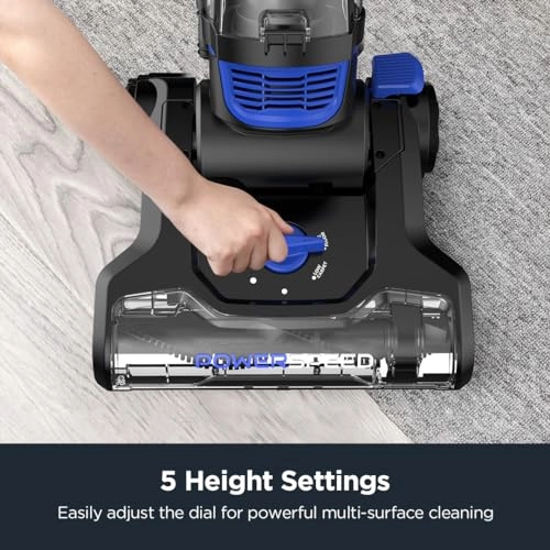 Upright Vacuum Cleaner - PowerSpeed Turbo Corded Lightweight