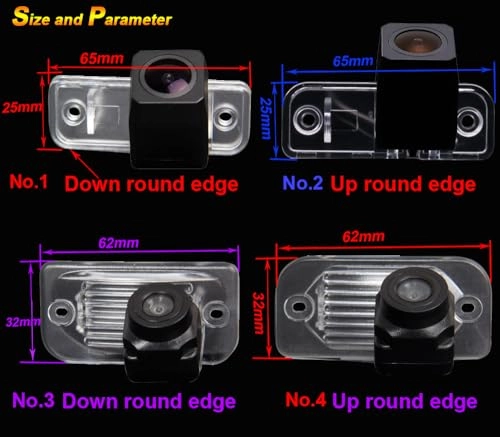 Backup Camera - universal RCA connector 1280*720 pixels