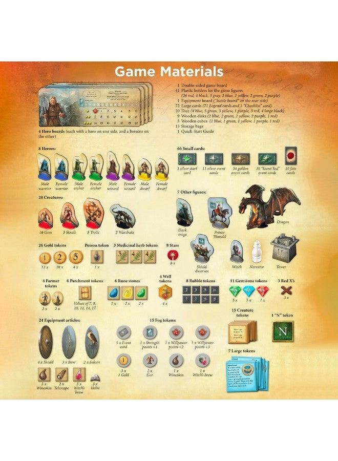 Legends of Andor - Cooperative Strategy Adventure Game