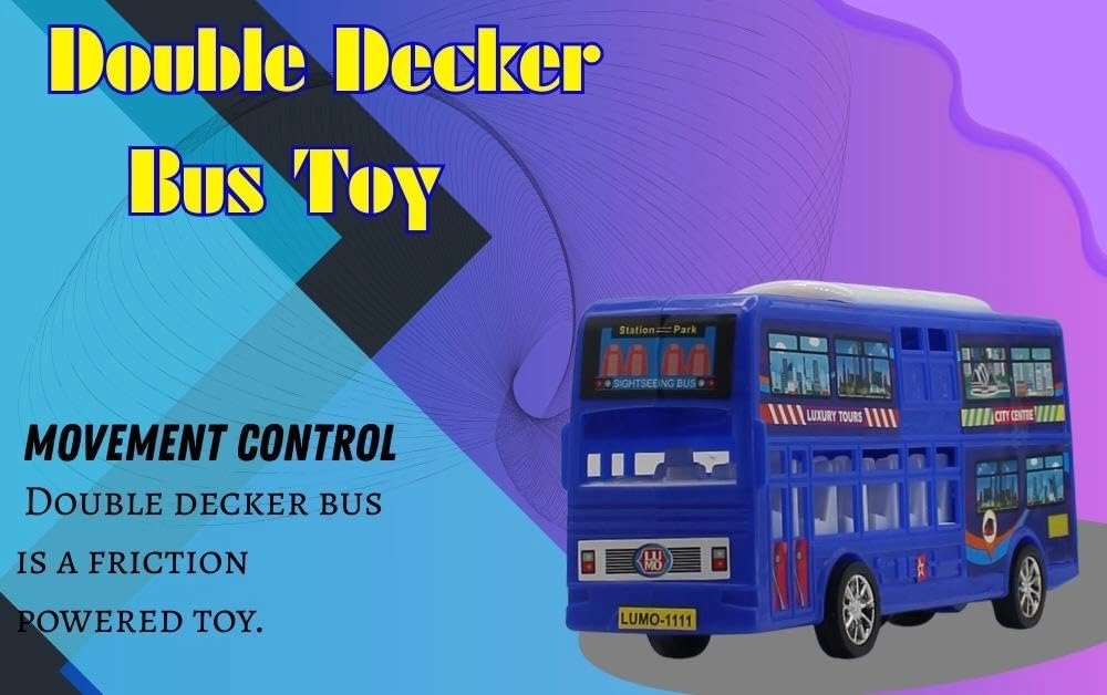 Double Decker Bus - 1 pcs