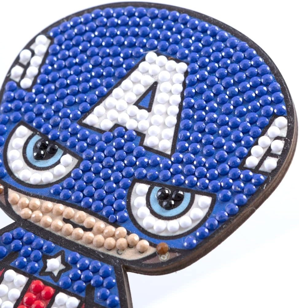 Avengers Captain America Crystal Art Buddies