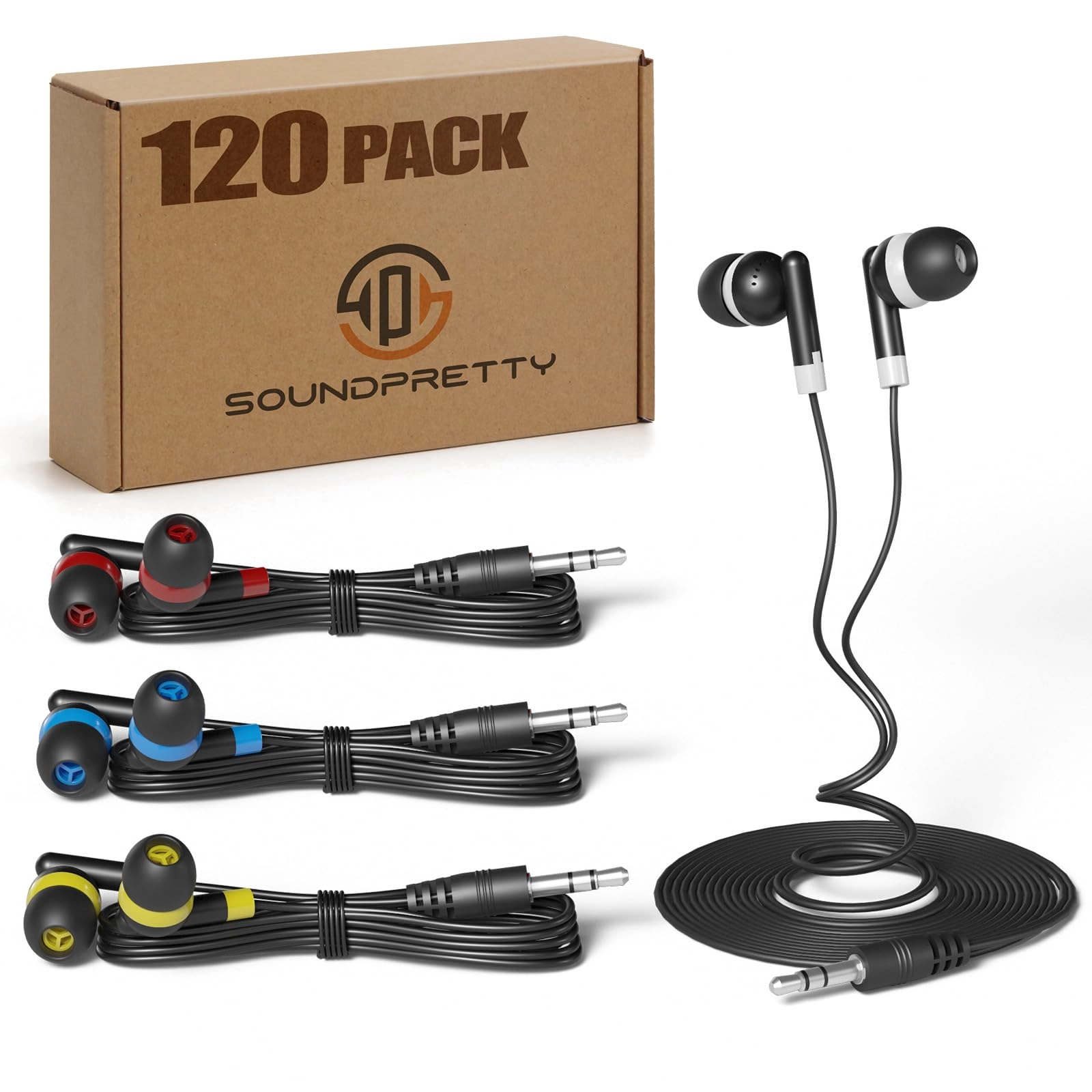SP SOUNDPRETTY SPT-120AT Wired Earbud Pack