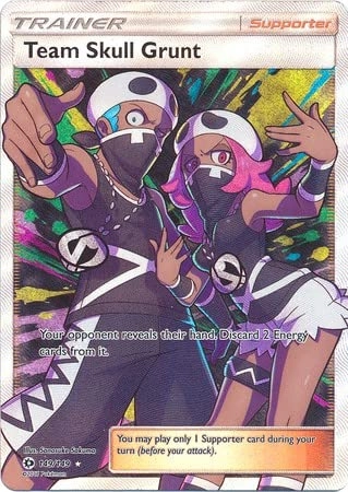 Pokémon Pokemon Team Skull Grunt 149/149 - English 1pcs + Toploader