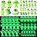 Mini Alien Figures - 100 pcs