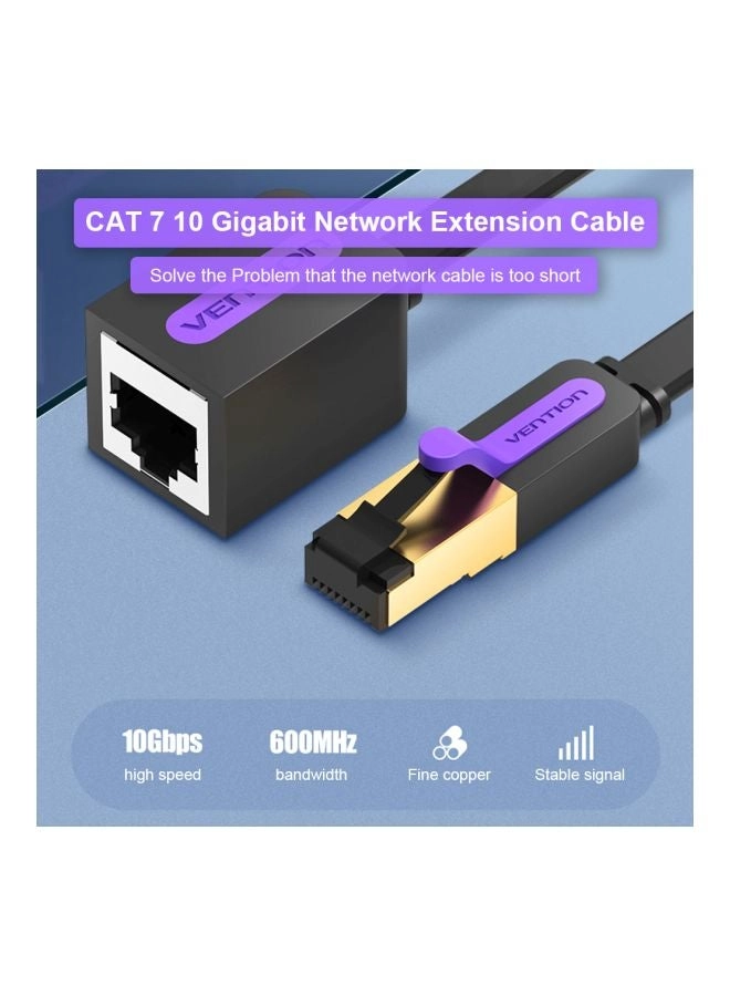 CAT 7 Network Extension Cable - RJ45 Black