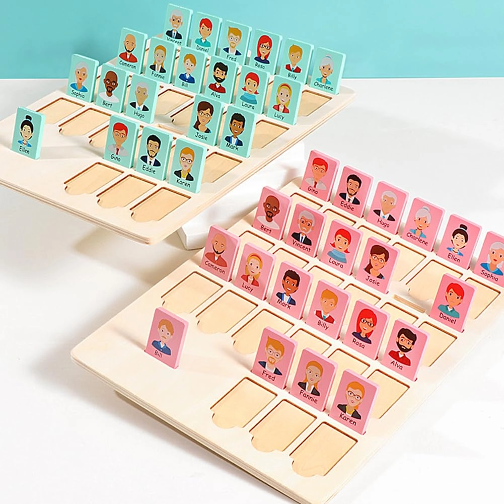 Who Am i Wooden Puzzle - 21 pcs