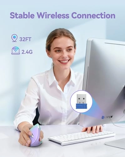 Ergonomic Vertical Mouse - USB