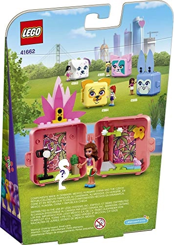 Friends Olivia's Flamingo Cube (41662) - Portable playset Olivia mini-doll