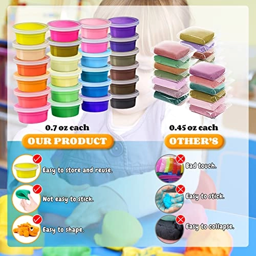 Modeling Clay Kit - 24 pieces
